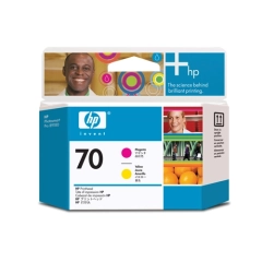 HP Skriverhode No.70 Magenta/Gul (130ml)