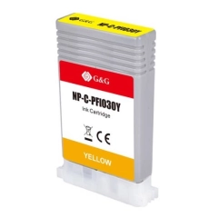 TB Blekkpatron PFI-030Y Gul (55ml), erstatter Canon 3492C001