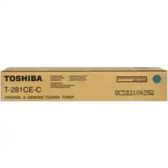 Toshiba Toner Cyan T-281CEC 220g (10.000 sider)