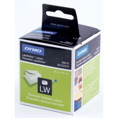 Dymo LW 99010 Adresse Etikett 89x28mm (2x130stk) S0722370