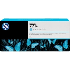 HP Blekkpatron No.771C Lys Cyan (775ml)